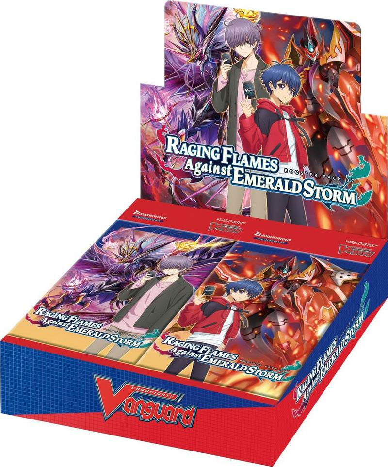 Cardfight!! Vanguard - willDress - Raging Flame Against Emerald Storm - Booster Box