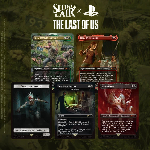 Magic The Gathering - Secret Lair: Drop Series - Playstation Super Drop - The Last Of Us Part I : Chasing Hope (Non-Foil)