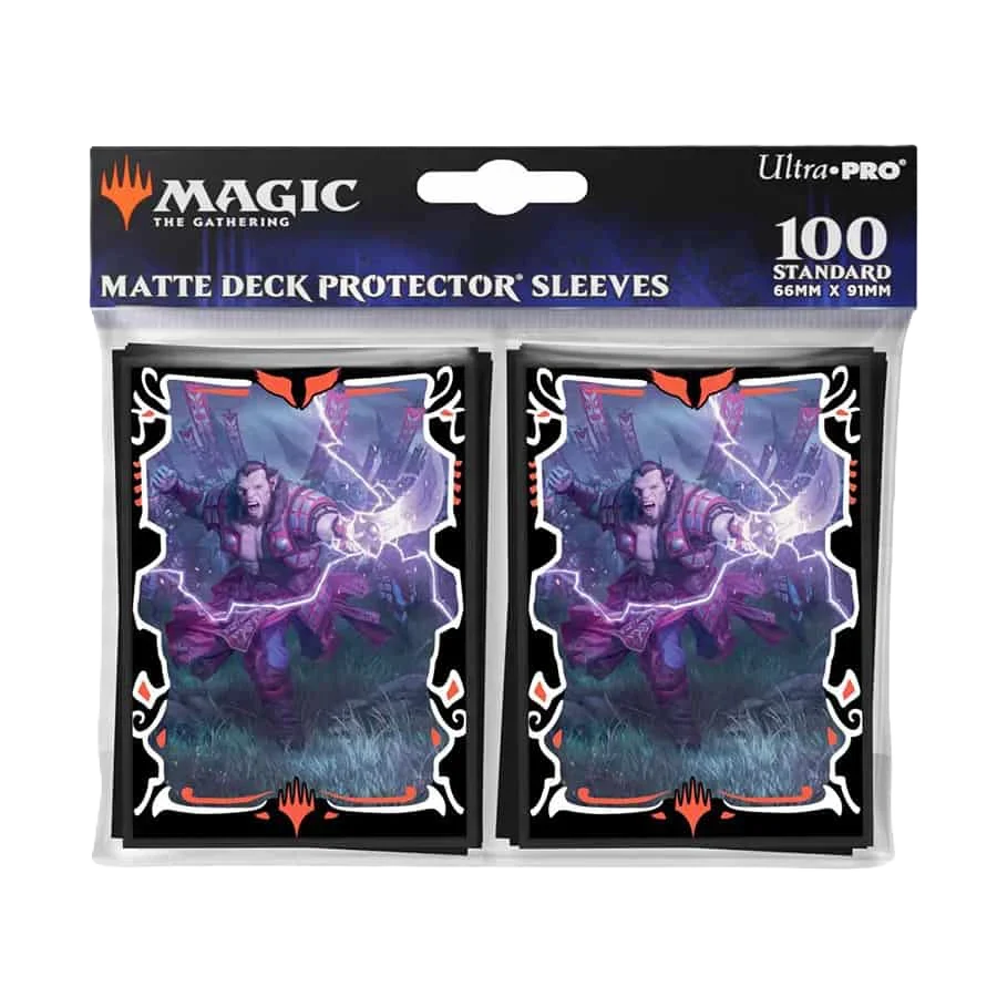 Ultra Pro - Magic The Gathering Tarkir: Dragonstorm - Matte Sleeves (100) (Choose Your Design)