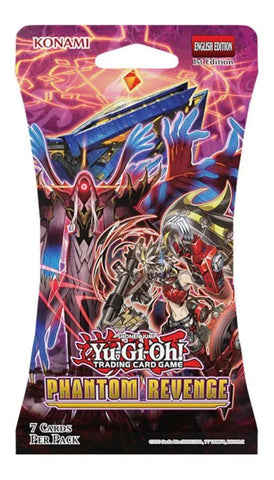 Yu-Gi-Oh! - Phantom Revenge - Sleeved Booster Pack- 1st Edition