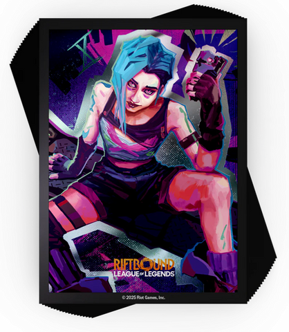 League Of Legends - Riftbound Origins - Jinx - Sleeves (100)