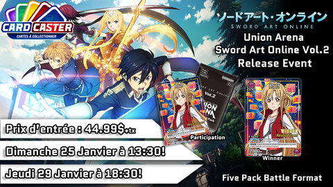 Union Arena - Sword Art Online Vol.2 -  Release Event