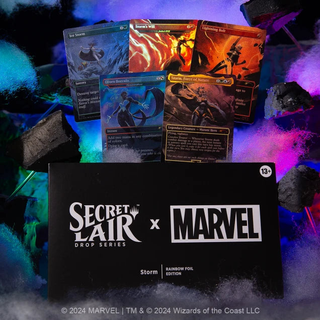 Magic The Gathering - Secret Lair Drop: Secret Lair x Marvel's Storm (Rainbow Foil Edition)