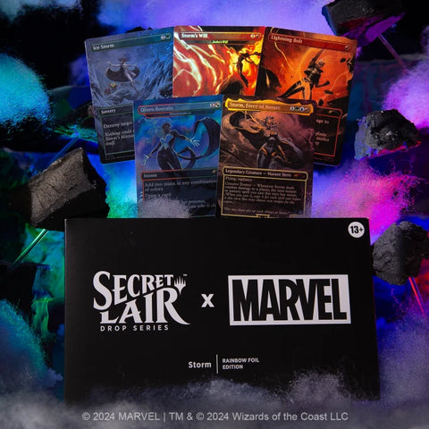 Magic The Gathering - Secret Lair Drop: Secret Lair x Marvel's Storm (Rainbow Foil Edition)