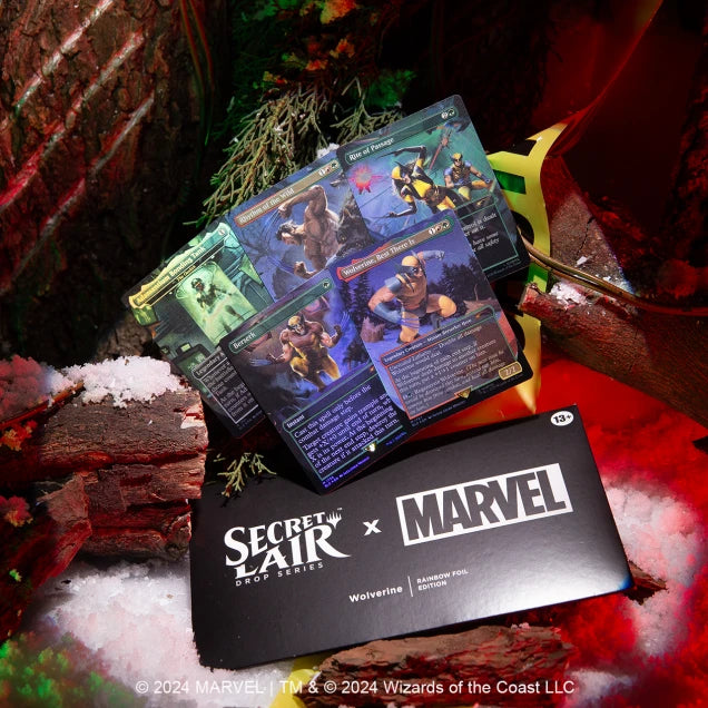 Magic The Gathering - Secret Lair Drop: Secret Lair x Marvel's Wolverine (Rainbow Foil Edition)