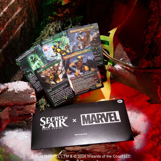 Magic The Gathering - Secret Lair Drop: Secret Lair x Marvel's Wolverine (Non-Foil Edition)