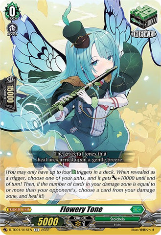 Flowery Tone (D-TD01/015EN) [D-TD01: Urara Haneyama -Bandmaster of Blossoming Bonds-]
