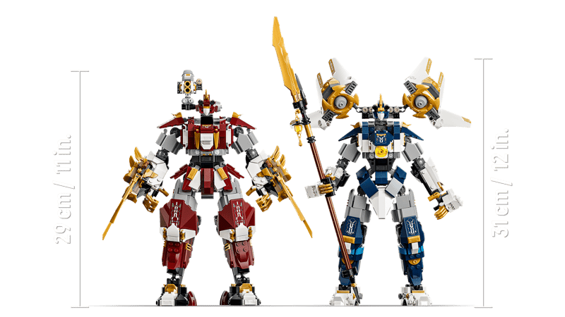 LEGO® The Twin Titan Mechs Set 71870