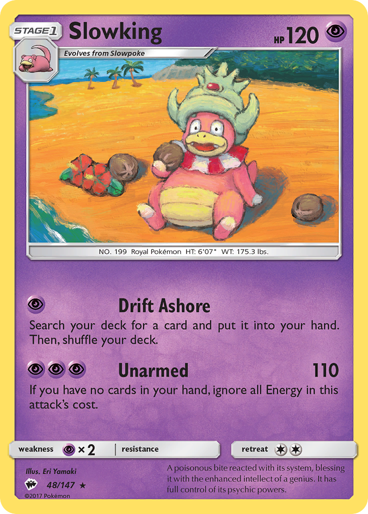 Slowking (48/147) [Sun &amp; Moon: Burning Shadows] 