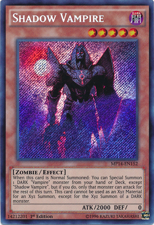 Shadow Vampire [MP14-EN152] Secret Rare 