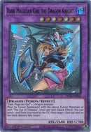 Dark Magician Girl the Dragon Knight (Alternate Art) (Blue) [DLCS-EN006] Ultra Rare