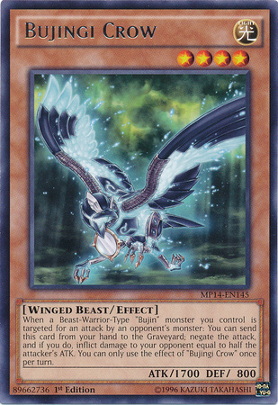 Bujingi Crow [MP14-EN145] Rare 