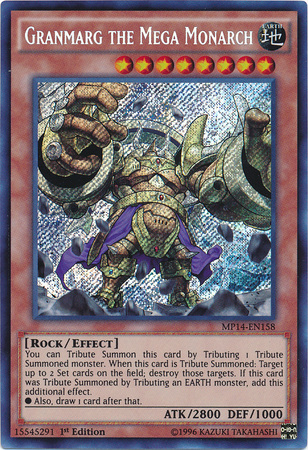 Granmarg the Mega Monarch [MP14-EN158] Secret Rare 
