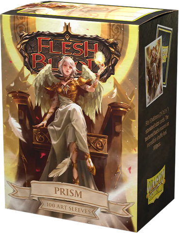 Dragon Shield - Standard Matte Flesh And Blood Art Sleeves - Prism (100)