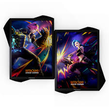 League Of Legends - Riftbound Vendetta - Art Sleeves - Vi vs Jinx (100ct)