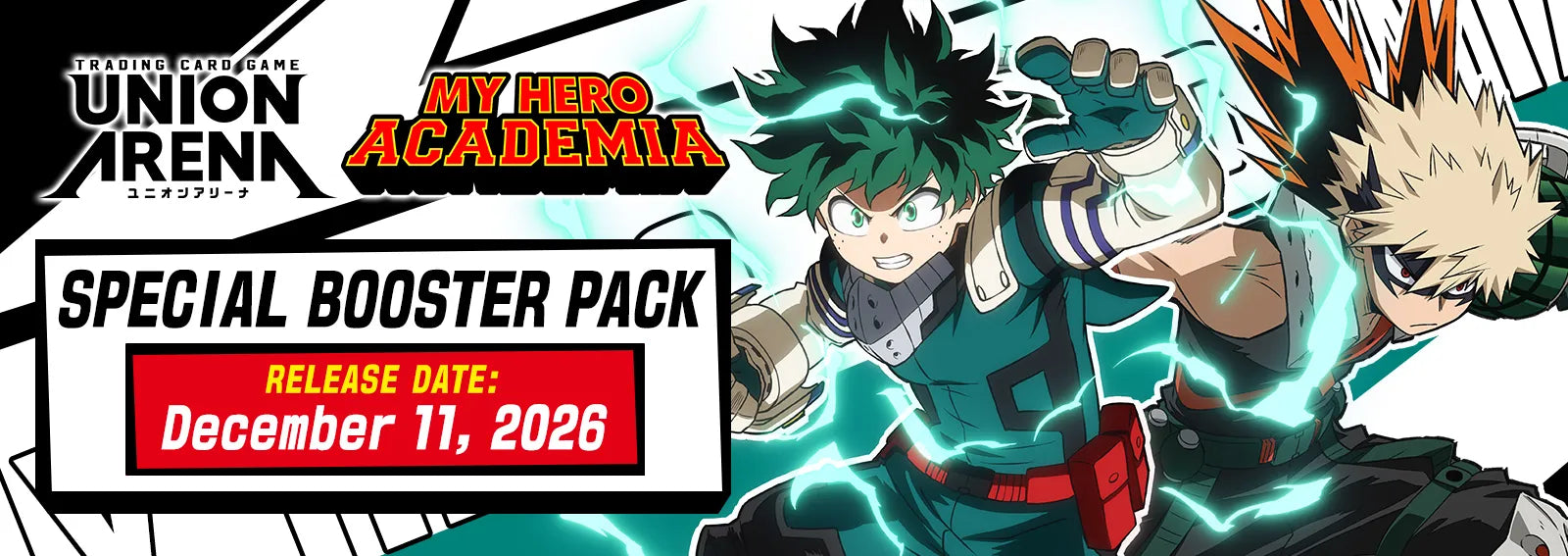 *Pre-Order* Union Arena - My Hero Academia - Booster Box