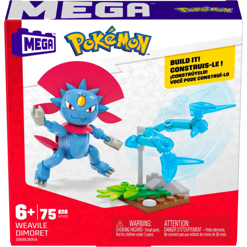 MEGA Construx - Pokémon - Power Pack (Weavile or Sylveon)
