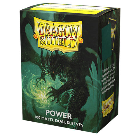 Dragon Shield - Standard Matte Dual Sleeves - Power (100)