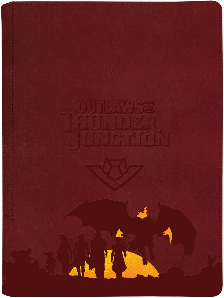 Ultra Pro - Magic The Gathering - Outlaws Of Thunder Junction - 9 Pocket Zippered Binder