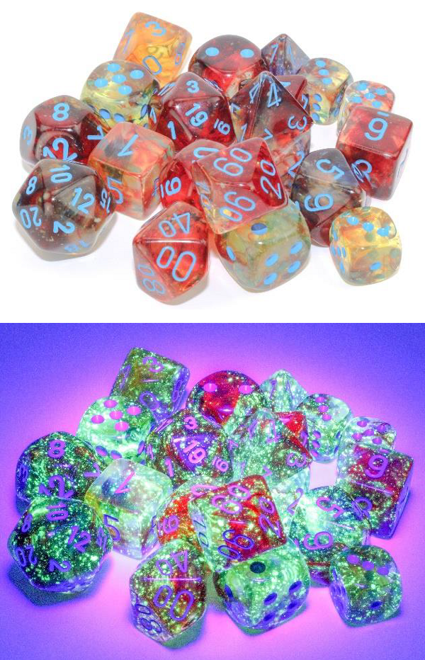 Dices (36D6) - Chessex Nebula (Choose your Color)