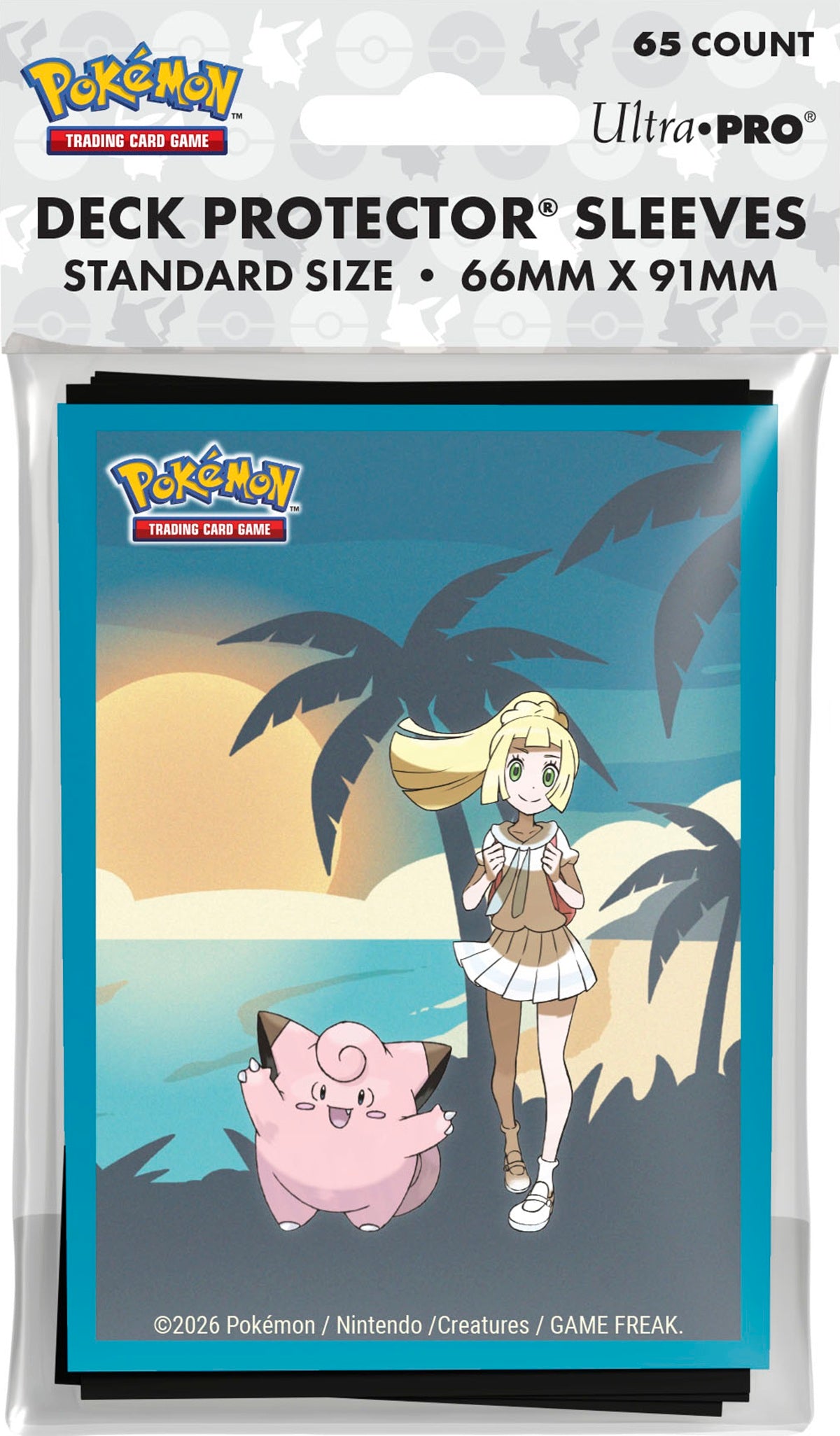Ultra Pro - Pokémon - Lillie And Clefairy Sleeves (65)