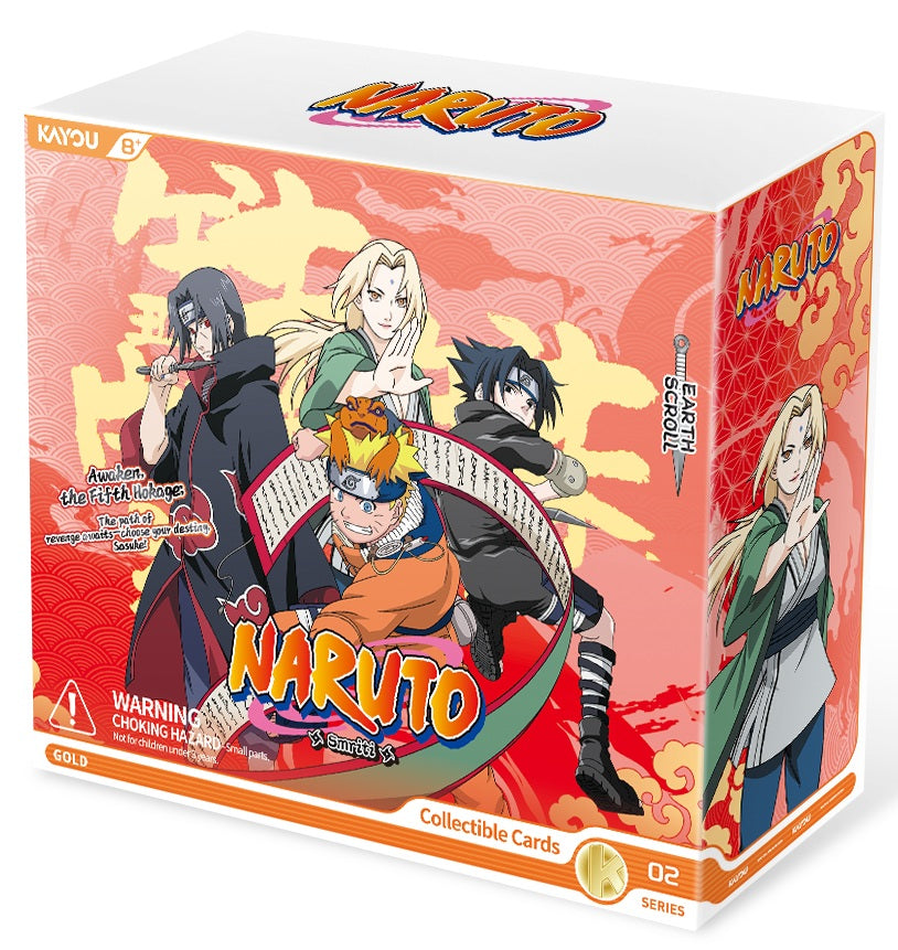 Naruto Smriti Collectible Cards - Earth Scroll Series 2 - Kayou - Booster Box