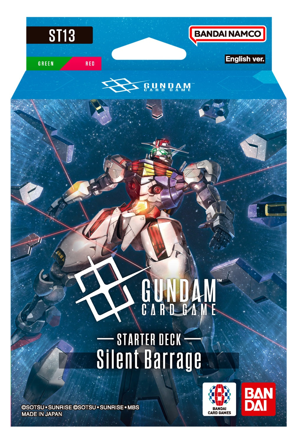 Gundam Card Game - Silent Barrage ST13 - Starter Deck