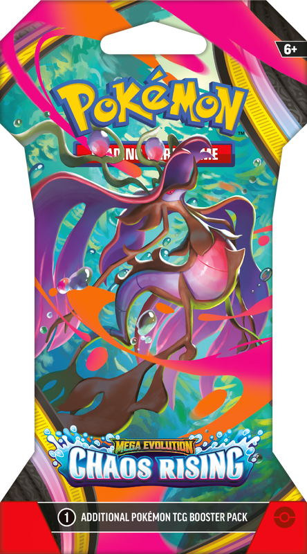 *Pre-Order* Pokémon - Mega Evolution: Chaos Rising - Sleeved Booster Pack