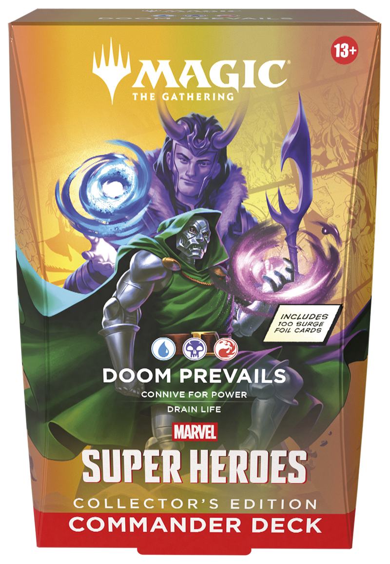 *Pre-Order* Magic The Gathering - Marvel Super Heroes Doom Prevails - Commander Deck Collectors Edition