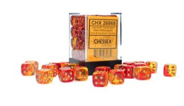 Dices (36D6) - Chessex Gemini (Choose your Color)