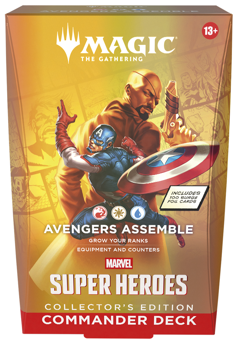 *Pre-Order* Magic The Gathering - Marvel Super Heroes Avengers Assemble - Commander Deck Collectors Edition
