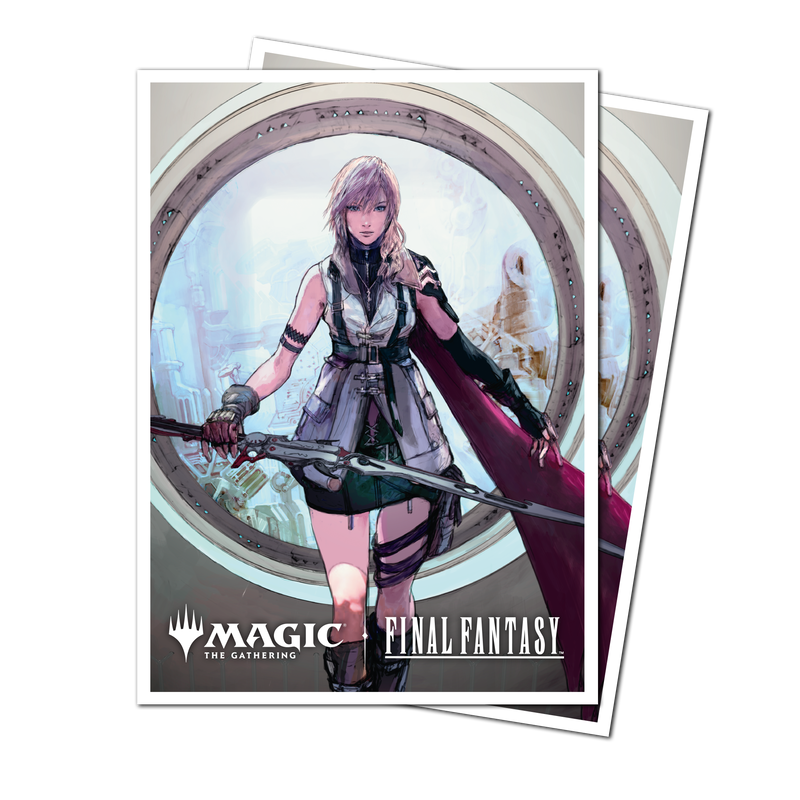 Ultra Pro - Magic The Gathering Final Fantasy - Lightning, Army of One - Apex Sleeves 105Ct