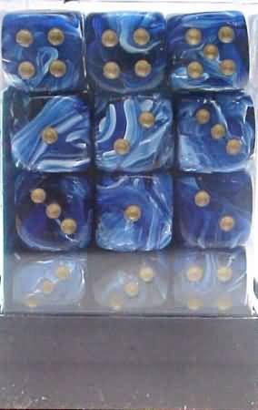 Dices (36D6) - Chessex Vortex (Choose your Color)