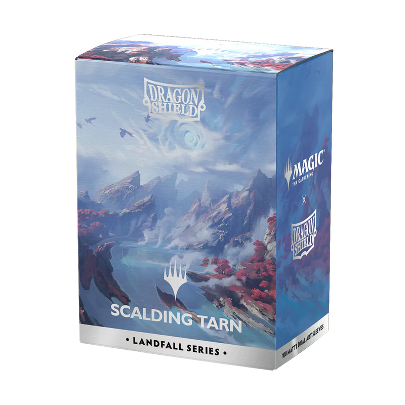 Dragon Shield - Magic the Gathering - Landfall Series Scalding Tarn - Matte Sleeves (100)