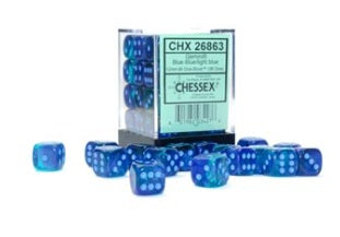 Dices (36D6) - Chessex Gemini (Choose your Color)