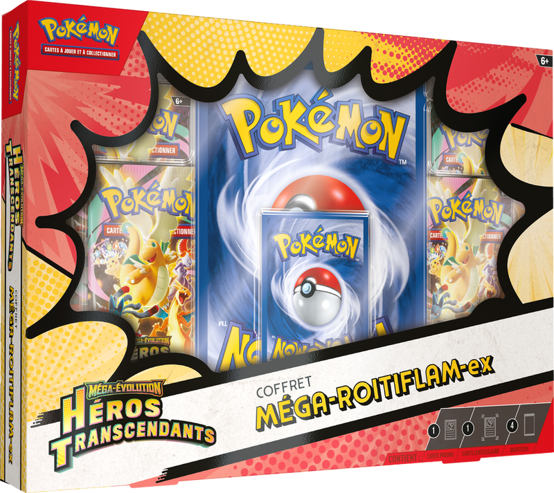*Pre-Order* Pokémon - Coffret Méga Roitiflam ex - Français
