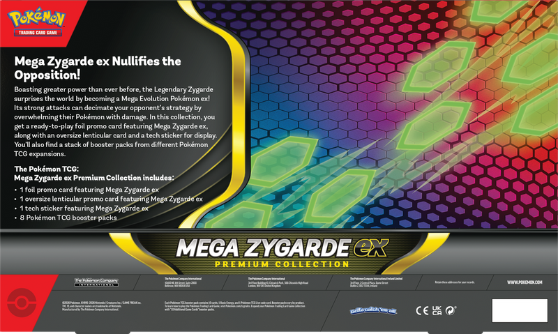 *Pre-Order* Pokémon - Mega Zygarde ex Premium Collection