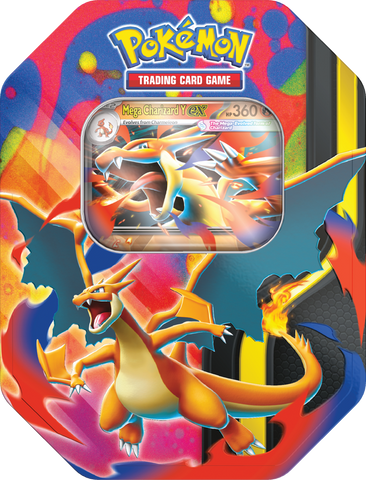 *Pre-Order* Pokémon - Mega Charizard Tin - Mega Charizard Y