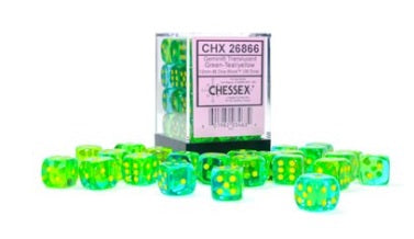 Dices (36D6) - Chessex Gemini (Choose your Color)
