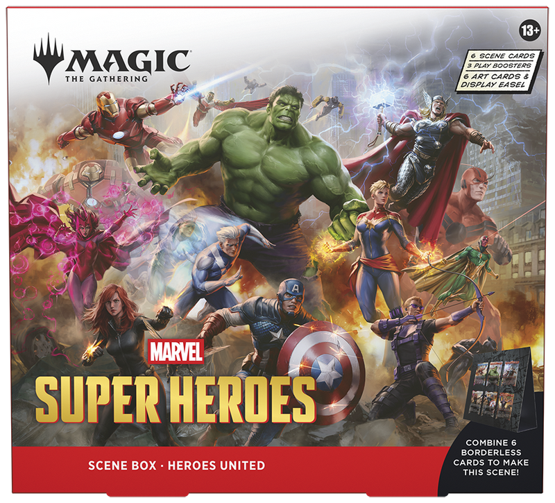 *Pre-Order* Magic The Gathering - Marvel Super Heroes - Heroes United Scene Box