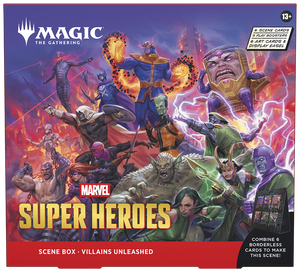 Magic The Gathering - Marvel Super Heroes - Villains Unleashed Scene Box