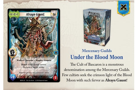 *Pre-Order* Warlords: Saga of the Storm - Into the Accordlands - Starter Deck (Under the Blood Moon)