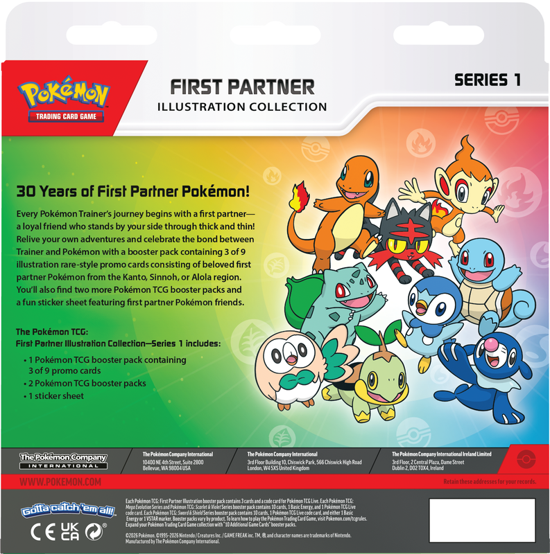 Pokémon - First Partner Illustration Collection
