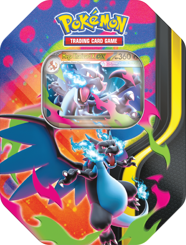 *Pre-Order* Pokémon - Mega Charizard Tin - Mega Charizard X