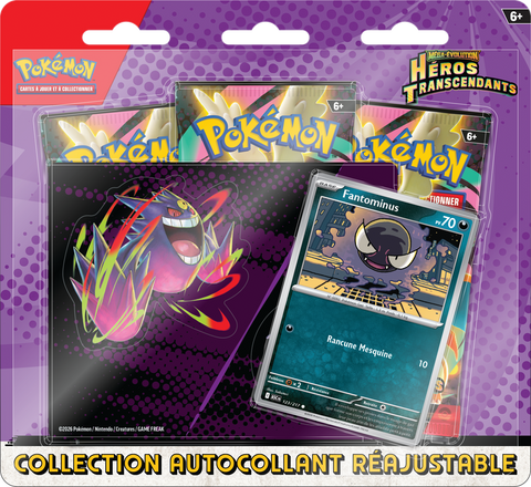*Pre-Order* Pokémon - Mega Evolution: Héros Transcendants - Collection Autocollant Tech - Français