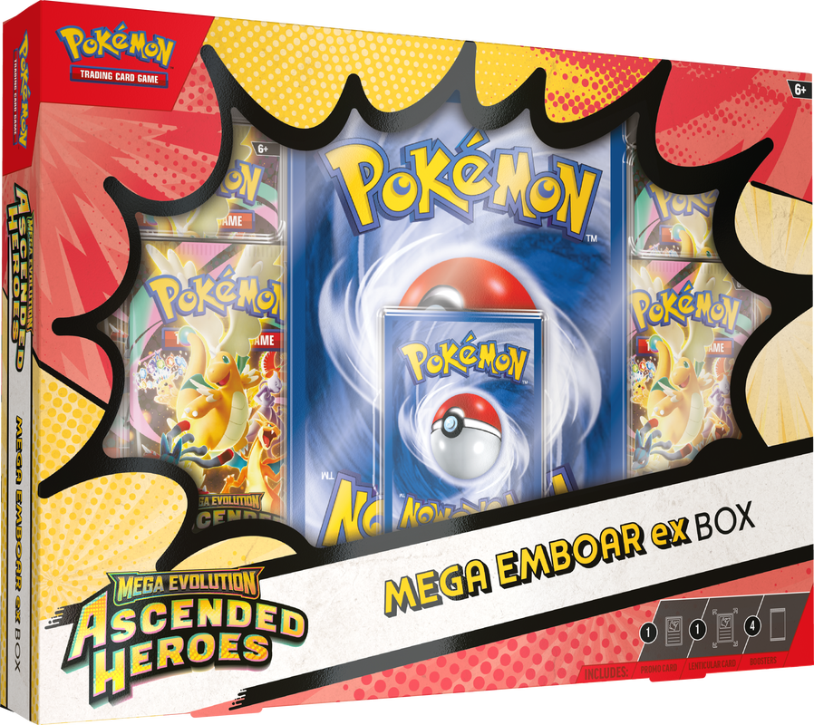 Pokémon - Ascended Heroes - Mega Emboar ex Box