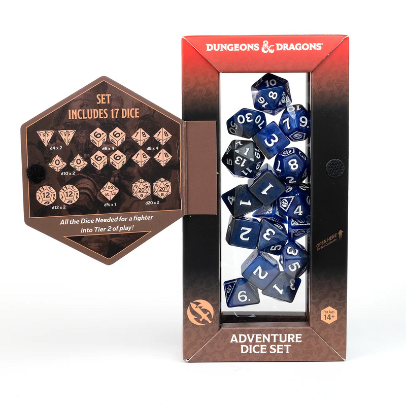 Dungeons & Dragons - Adventure Dice Fighter - Blue