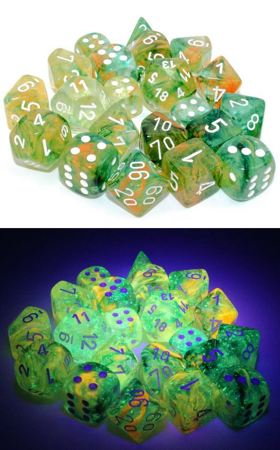 Dices (36D6) - Chessex Nebula (Choose your Color)