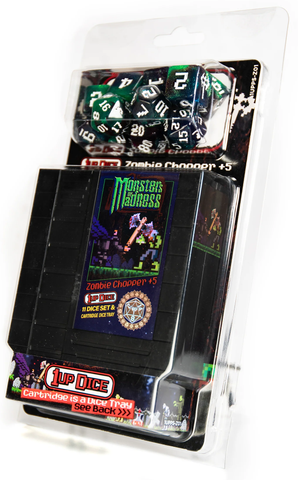 1UP Dice - Zombie Chopper - Polyhedral Dice Set
