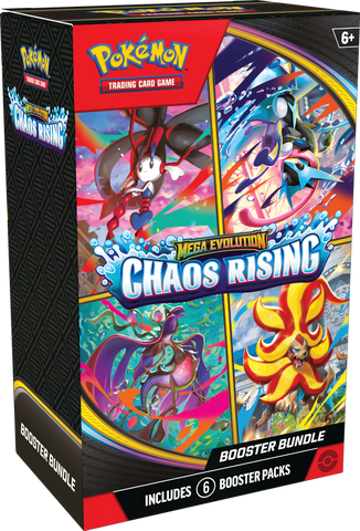 *Pre-Order* Pokémon - Mega Evolution: Chaos Rising - Booster Bundle